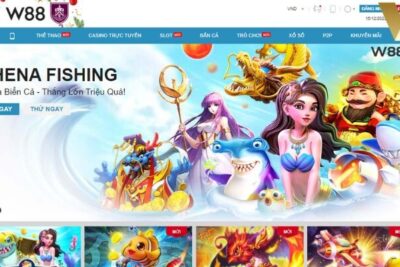 Bắn cá W88 – Khuấy đảo đại dương xanh chín