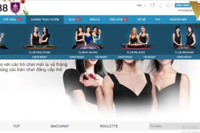 Casino W88 – Trải nghiệm và nhận thưởng hấp dẫn ngay hôm nay