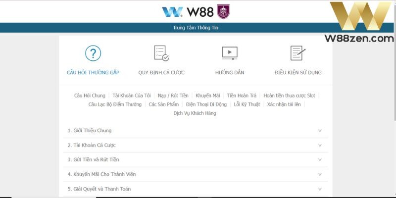 Lưu ý quan trọng cần nắm được khi đăng ký W88