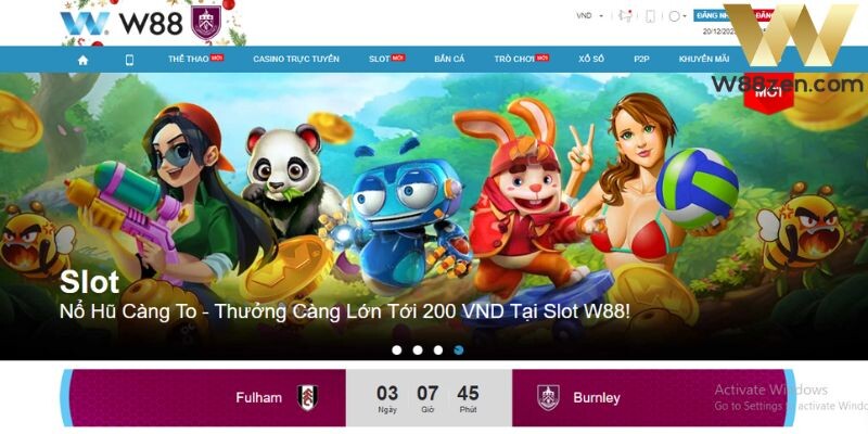 Hệ thống giao diện được bày trí rõ ràng sang trọng 