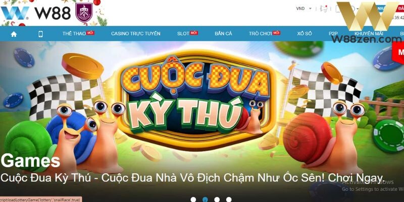 Một vài thông tin khái quát về nhà cái cá cược hàng đầu W88